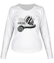 Женская футболка длинный рукав D'n'B music revolution фото