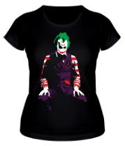 Женская футболка Джокер арт фото