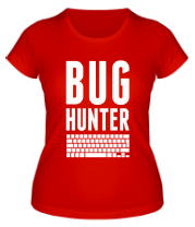 Женская футболка Bug hunter фото
