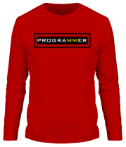 Мужская футболка длинный рукав Programmer brazzers edition  фото