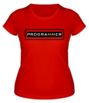 Женская футболка Programmer brazzers edition  фото