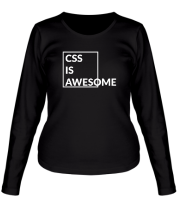 Женская футболка длинный рукав CSS - это круто фото