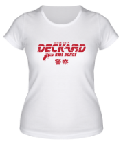 Женская футболка Deckard Bail Bonds фото