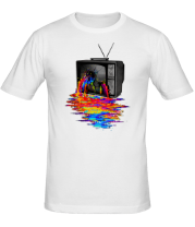 Мужская футболка Перегрузка пикселей