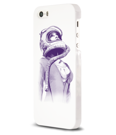 Чехол для iPhone Женщина-космонавт