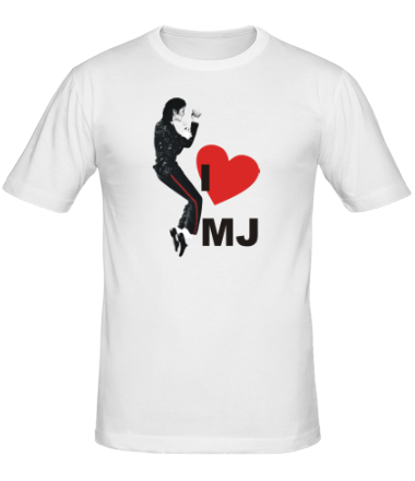 Мужская футболка I Love Michael Jackson
