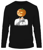 Мужская футболка длинный рукав Сэр Хэллоуин фото