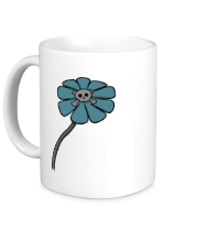 Кружка Хэллоинский цветок фото