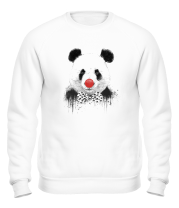 Толстовка без капюшона Клоун панда фото