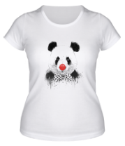 Женская футболка Клоун панда
