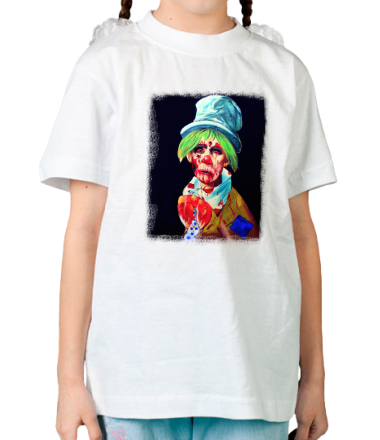 Детская футболка Зомби клоун