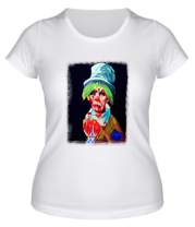 Женская футболка Зомби клоун фото