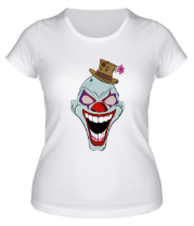 Женская футболка Сумасшедший клоун фото