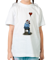 Детская футболка Влюблённый клоун фото