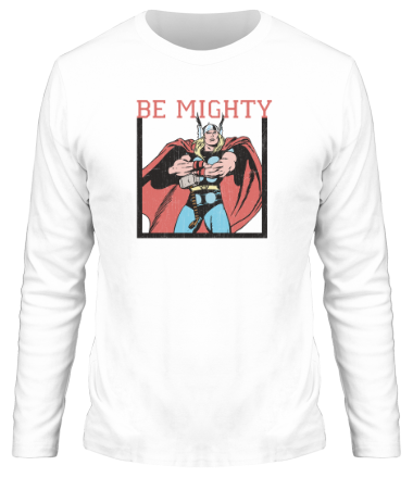 Мужская футболка длинный рукав Mighty Thor