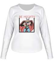 Женская футболка длинный рукав Mighty Thor фото