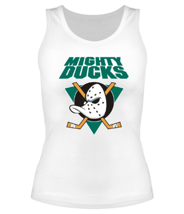 Женская майка борцовка Anaheim Mighty Ducks