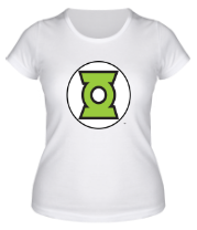 Женская футболка Символ Зелёного Фонаря фото