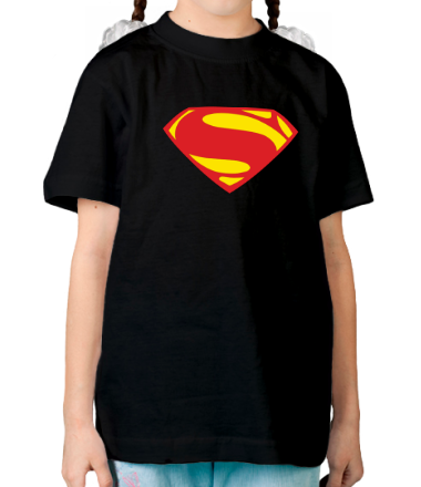 Детская футболка Superman new logo