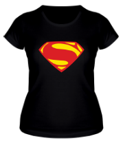 Женская футболка Superman new logo