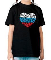 Детская футболка Сердце России