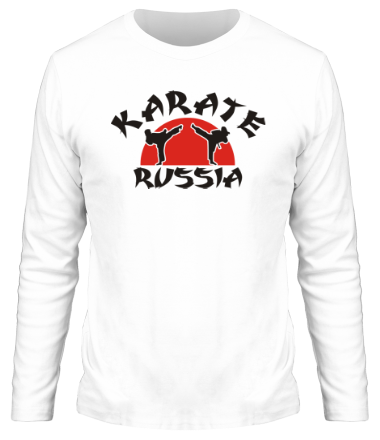 Мужская футболка длинный рукав Karate