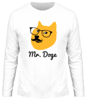 Мужская футболка длинный рукав Mr. Doge фото
