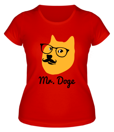 Женская футболка Mr. Doge