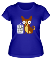 Женская футболка Собачья логика фото