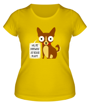 Женская футболка Собачья логика