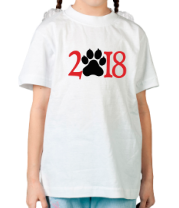 Детская футболка Новый год 2018 фото