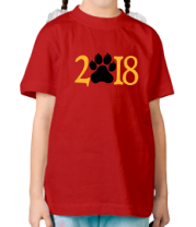 Детская футболка Новый год 2018 фото