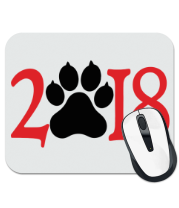 Коврик для мыши Новый год 2018 фото
