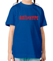 Детская футболка АНТИХАЙП фото