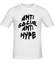 Мужская футболка Anti Social Anti Hype фото