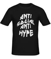 Мужская футболка Anti Social Anti Hype фото