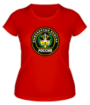 Женская футболка Инженерные войска фото