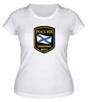 Женская футболка Северный флот фото