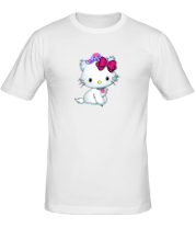 Мужская футболка Kitty - котенок фото