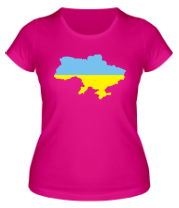 Женская футболка Украина фото