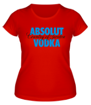 Женская футболка Absolut Vodka фото