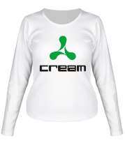 Женская футболка длинный рукав Cream фото