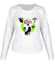 Женская футболка длинный рукав Магвай Гизмо - кислотный гоблин фото