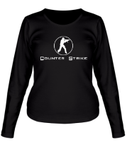 Женская футболка длинный рукав Counter Strike фото