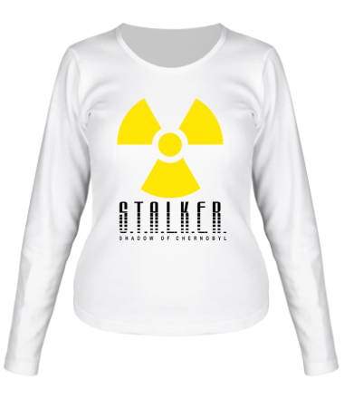 Женская футболка длинный рукав Stalker