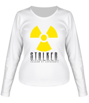 Женская футболка длинный рукав Stalker фото