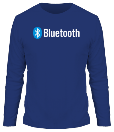 Мужская футболка длинный рукав Bluetooth