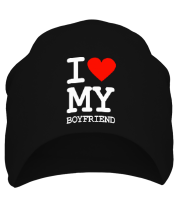 Шапка I love my boyfriend фото