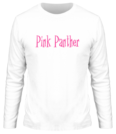 Мужская футболка длинный рукав The Pink Panther