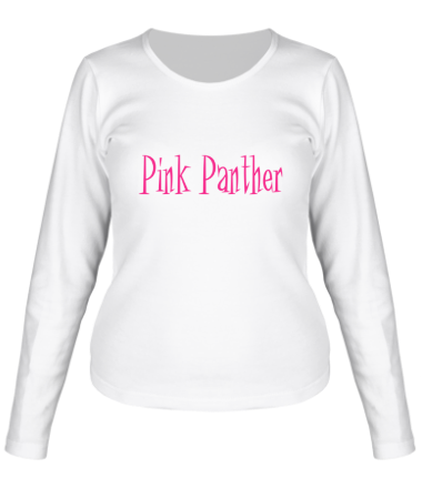 Женская футболка длинный рукав The Pink Panther